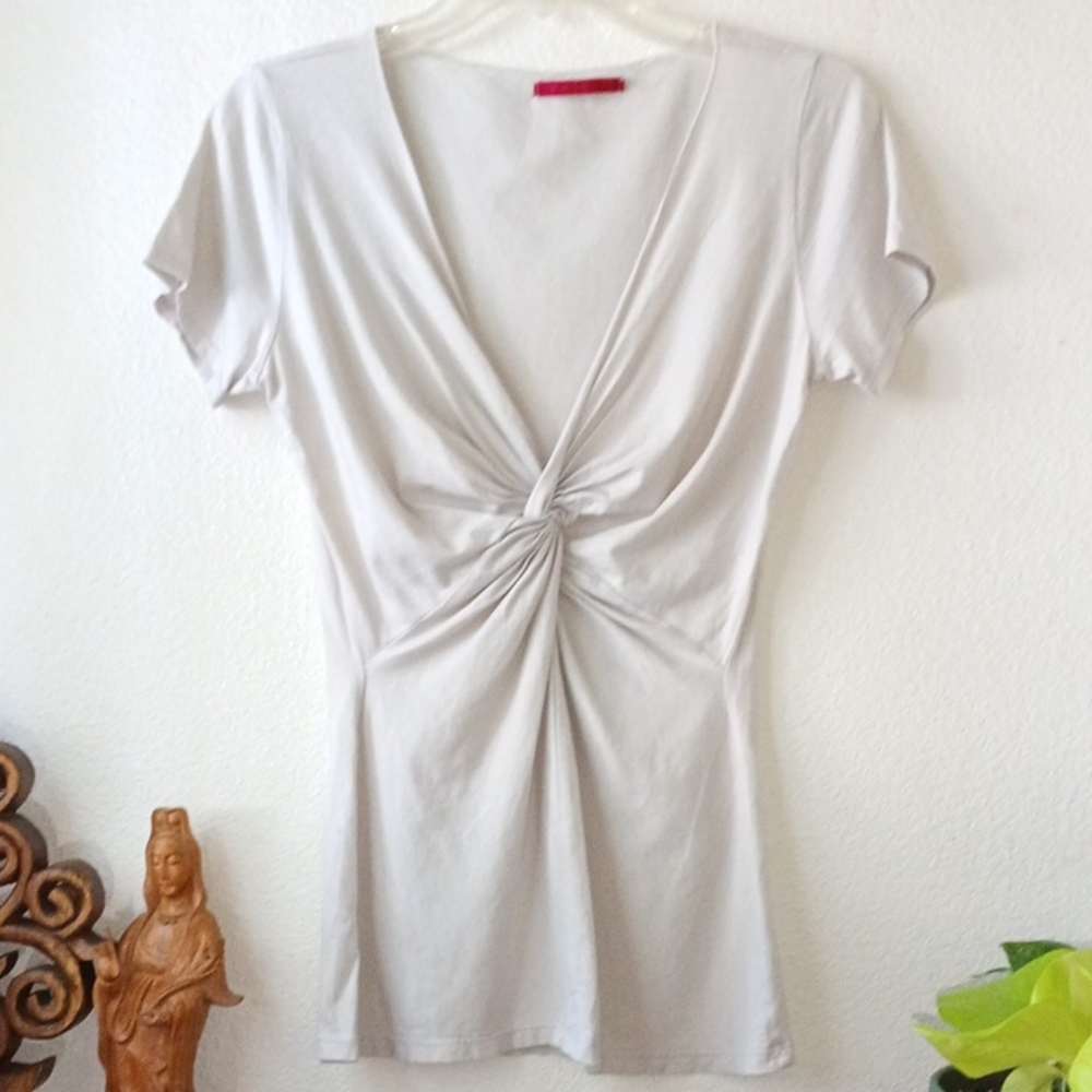 Elegant Cream Women's Top